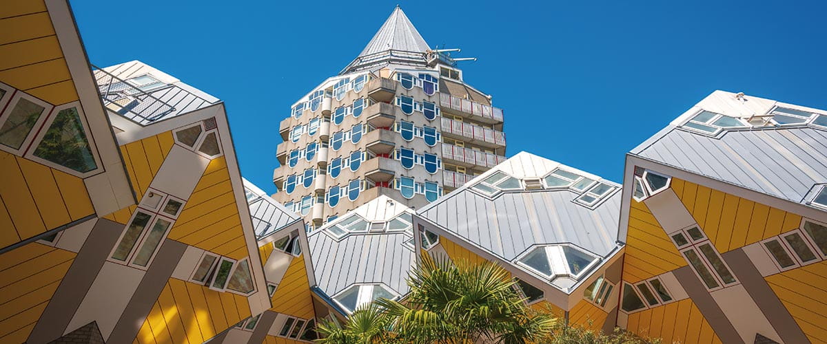 The Cube Houses in Rotterdam